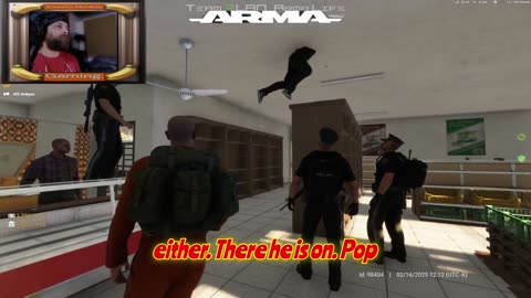 Stuck in the roof with a pew pew Join the Gaming Monkey for epic role-play.