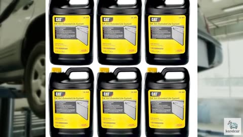 CAT 238-8648 Extended Life Coolant 50/50 Premix, Red - 1 Gallon Jug (Case of 6)