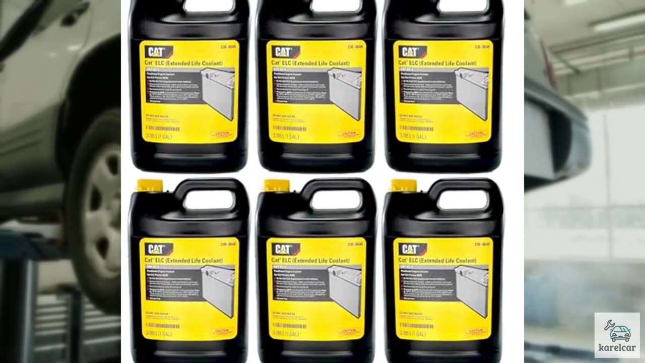CAT 238-8648 Extended Life Coolant 50/50 Premix, Red - 1 Gallon Jug (Case of 6)
