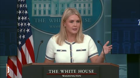 LIVE: Trump Press Secretary Karoline Leavitt Holds Press Conference at White House...