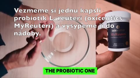 Recept na domácí probiotika L. reuteri (jogurt)