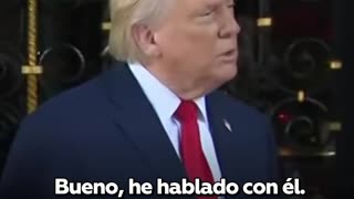 Trump afirma que ha hablado con Maduro "hace poco"