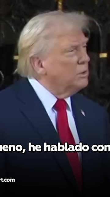 Trump afirma que ha hablado con Maduro "hace poco"