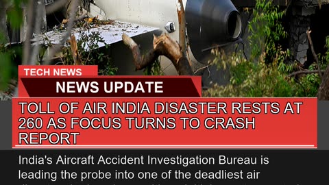 Toll of Air India Disaster Rests at as Focus T