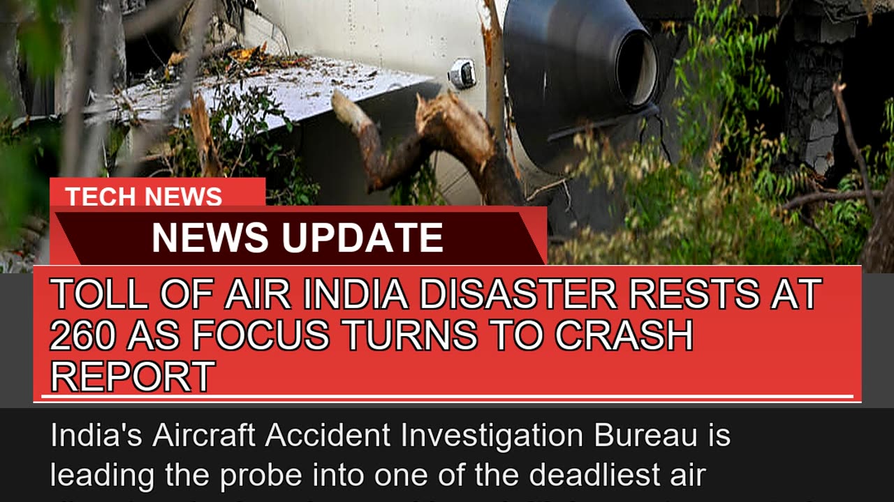 Toll of Air India Disaster Rests at as Focus T