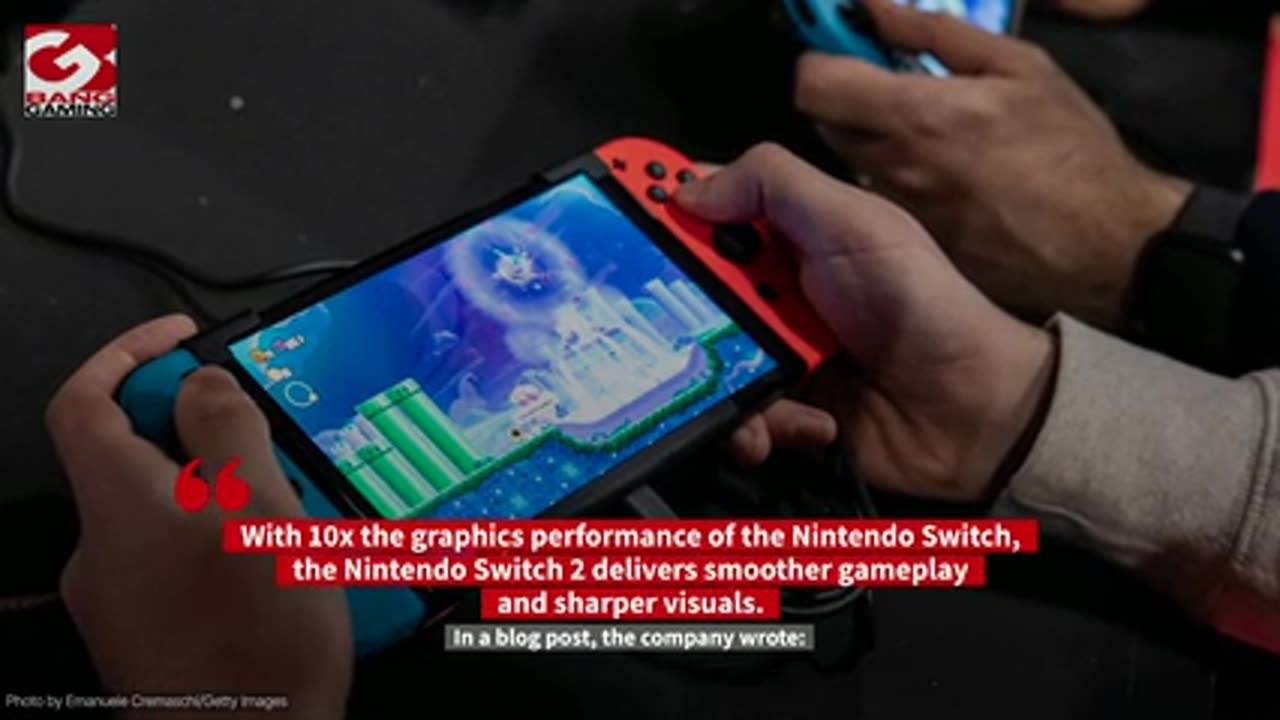 Nintendo Switch 2 has ‘10x the graphics performance’ of the first console