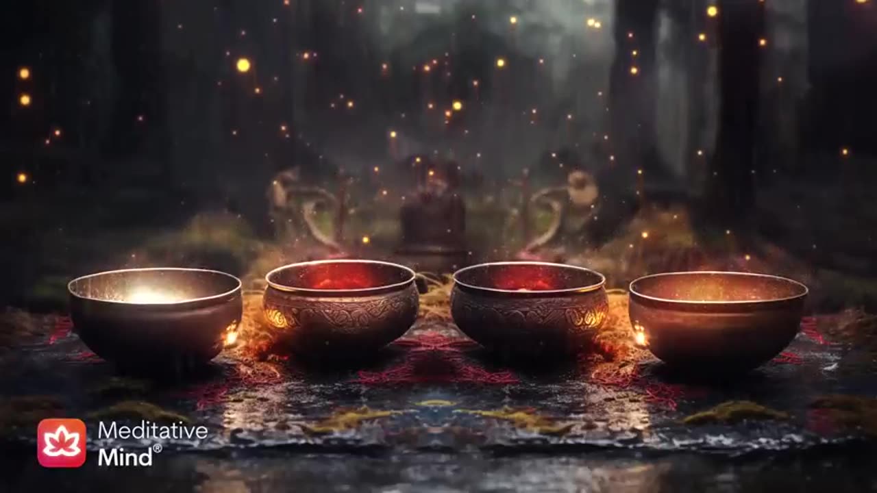 TIBETAN HEALING SOUNDS + Healing Hang Drum + Rainstick