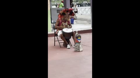 Grenadian Drummer
