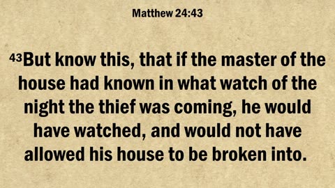 Matthew 24