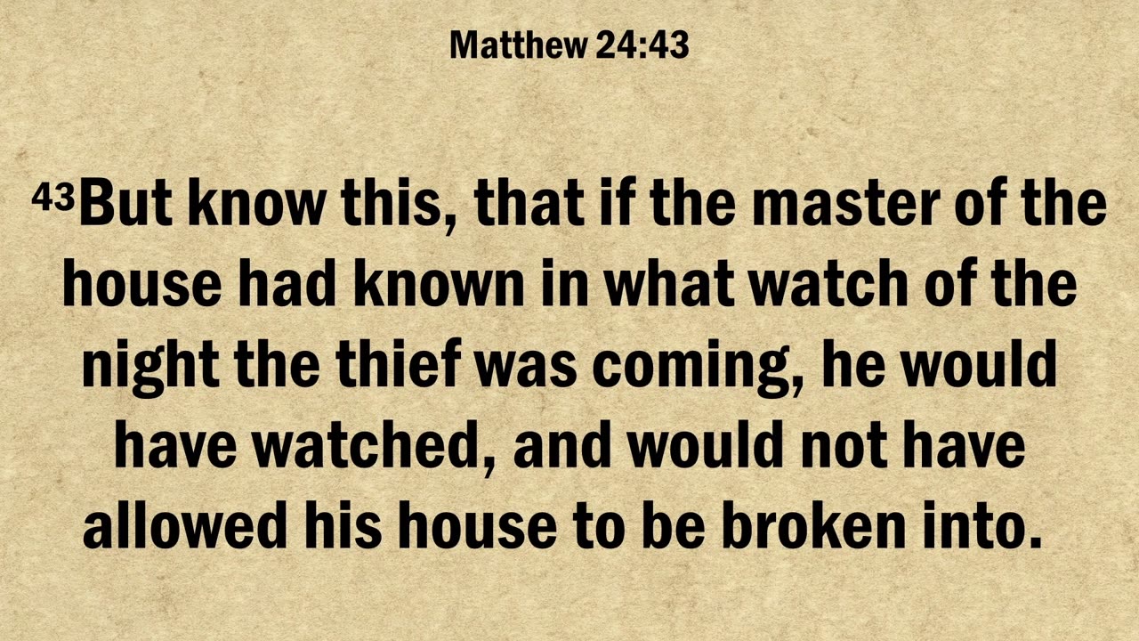 Matthew 24