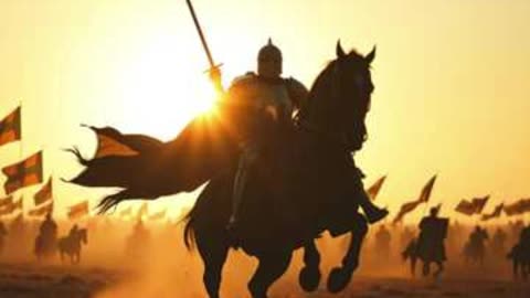 “Charge of Dawn”(Cavalier)