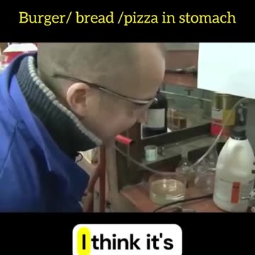 Cheeseburger w kwasie solnym...