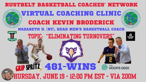 RBCN Live Virtual Clinic: Kevin Broderick, Nazareth U.