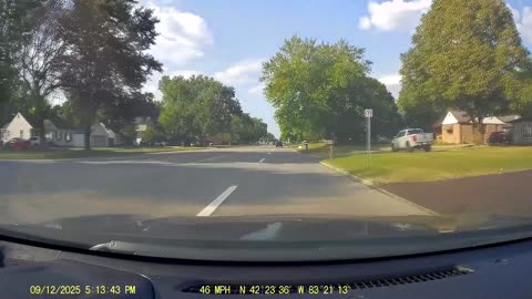 Roundtrip Drive From Levagood Area, Dearborn; To Chopstix, 5 Mile Road, Livonia, Michigan, 9/12/25