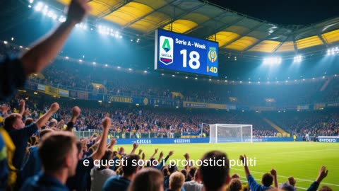Pronostici Serie A Giornata 18 (2–4 Gen 2026) | Analisi e Schedina