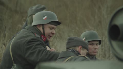 Re-enactment with Replica Panzer 1 (Russia)