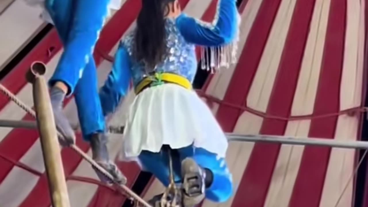 Circus performance video cycle