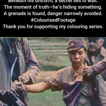 Japanese Soldier's Surrender — Hidden Danger