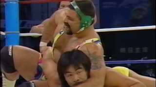 (1991.03.21) Hiroshi Hase & Kensuke Sasaki vs Rick & Scott Steiner - IWGP Title - NJPW Starrcade