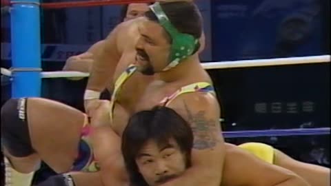 (1991.03.21) Hiroshi Hase & Kensuke Sasaki vs Rick & Scott Steiner - IWGP Title - NJPW Starrcade