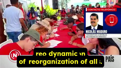 Housewives & youths make MILE-LONG lines for Maduro million