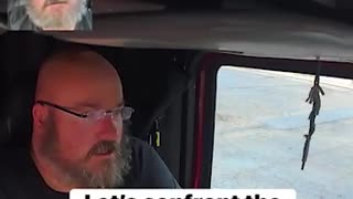 Foreign trucker caught SWITCHING company name and DOT numbers on his truck