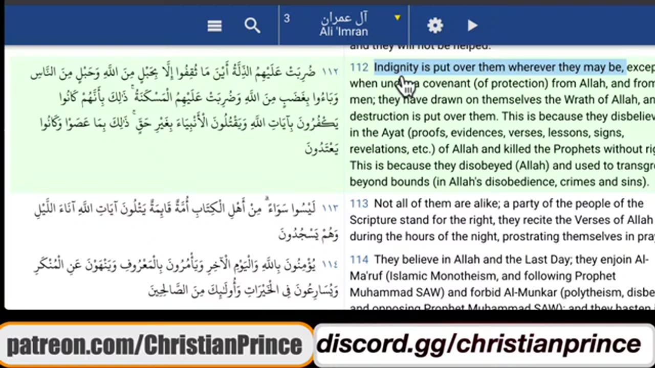 Christian prince But in the quran says kill them wherever you find them