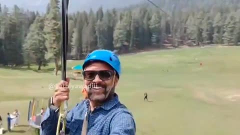 Man unknowingly films Pahalgam Islamist terror attack, unaware of unfolding chaos.