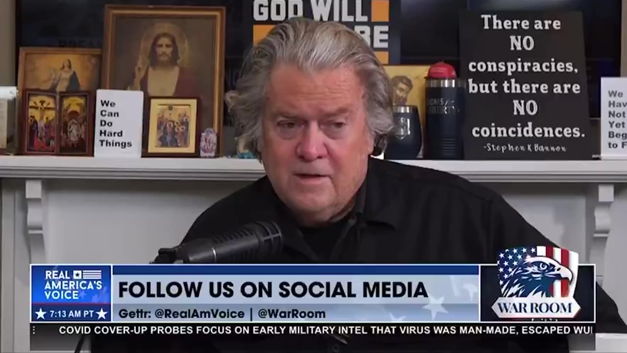 Steve Bannon: This Isn't Civil War; It's Part of WWIII