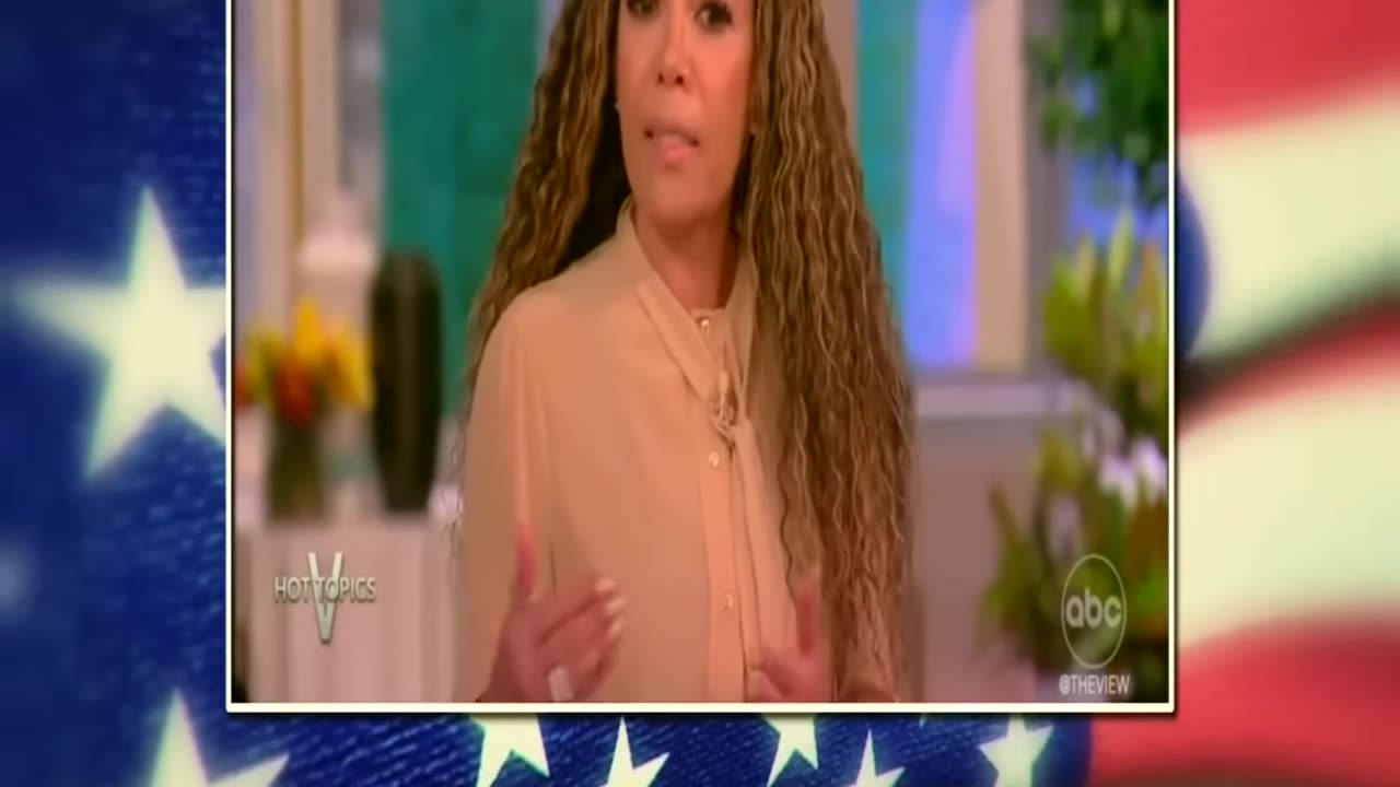 DISGUSTING See How Goldberg and Hostin React to Pledge of Allegiance - Masontv01 PART 5