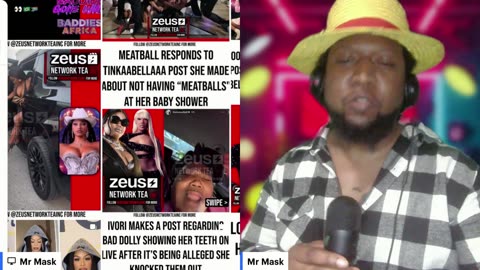 Zues Network Talk / What's Trending with Mr. Mask TV