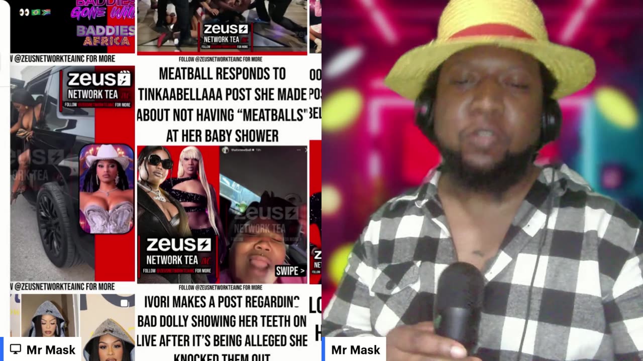 Zues Network Talk / What's Trending with Mr. Mask TV
