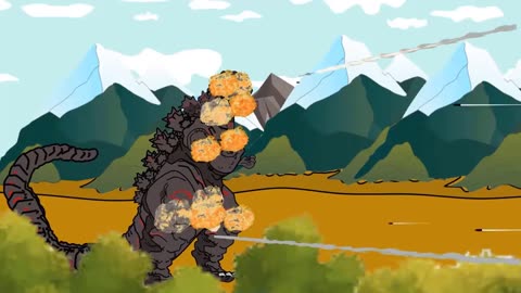 Godzilla Cartoon Movie Animation