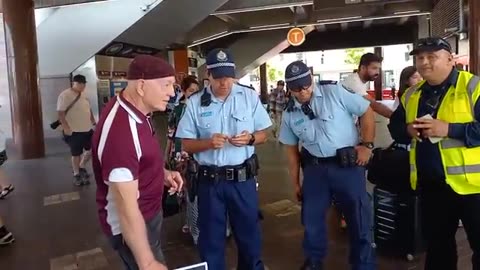 Police are called but they cannot tell us what we have done wrong - 24012025