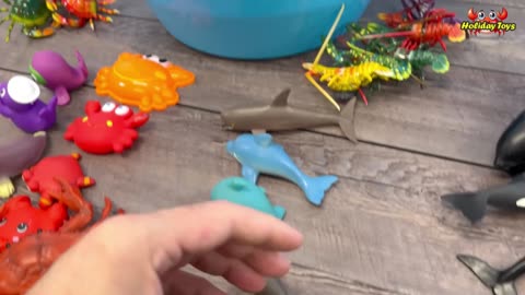 Cute Blue Penguin Using Swimming Goggles to Swim in the Depths