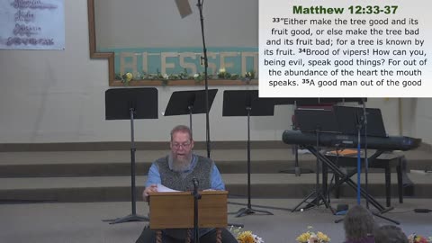 Sunday Sermon at Moose Creek Baptist Church 8/3/2025