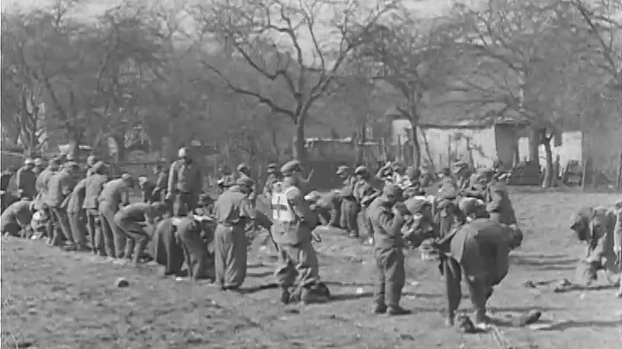 INFANTRY AND TANKS,... - INFANTRY AND TANKS, NEAR KELL (), GERMANY ; POW, ZERF (), GE - 111-adc-3637