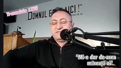 VALENTIN TRIF -MI-E DOR DE ACEA MĂREAȚĂ ZI- #caleacătrerai #music #singer @ValentinTrifcanalcreștin