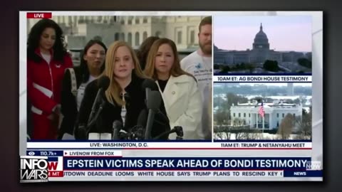 BREAKING VIDEO: "We Keep Hearing Our Press Secretary & Our DOJ Saying They're
