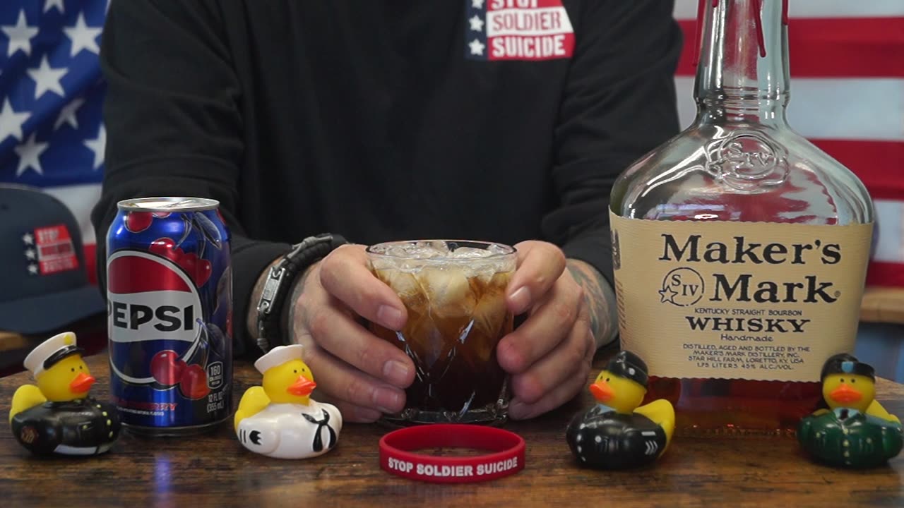 John Cherry Jr - Makers Mark Whiskey & Cherry Pepsi Cola