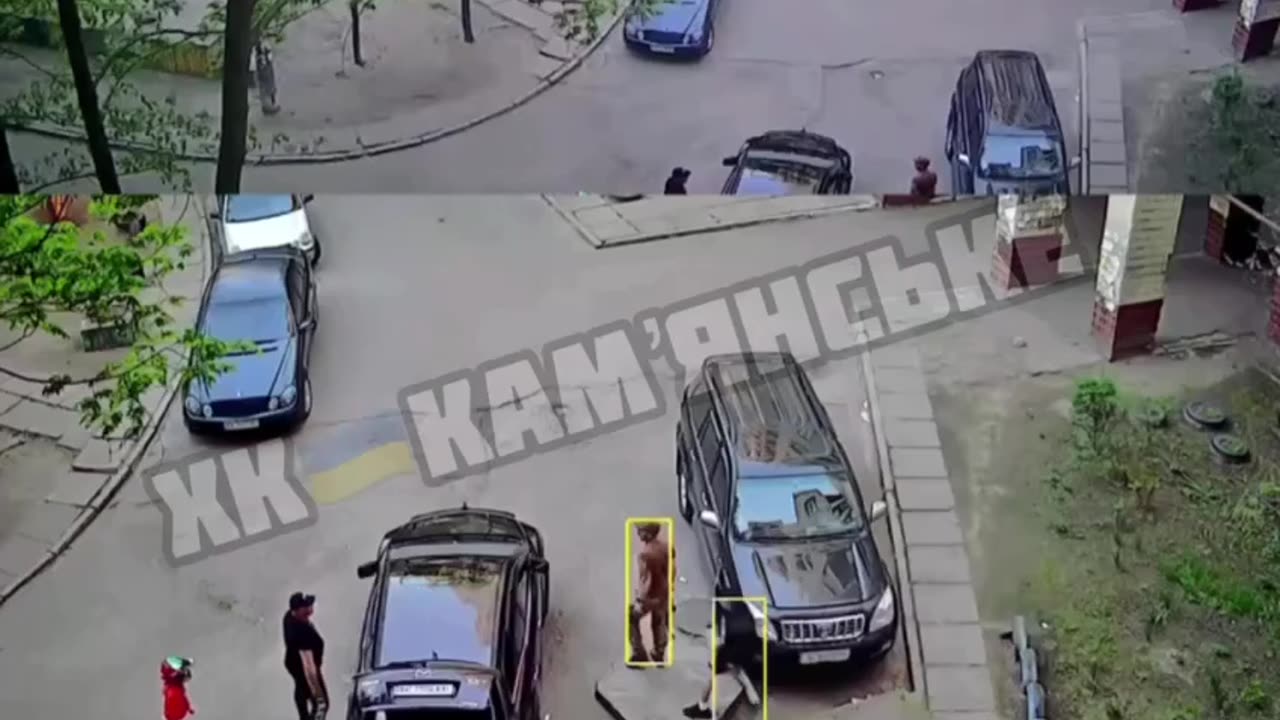 Insane Confrontation Between Drunk Soldier and Criminal Gang