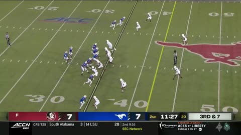 SMU Offense vs Florida State Defense (2024)