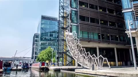🤯✨ Witness Heatherwick’s Rolling Bridge in Action! | FeedMyCuriosity