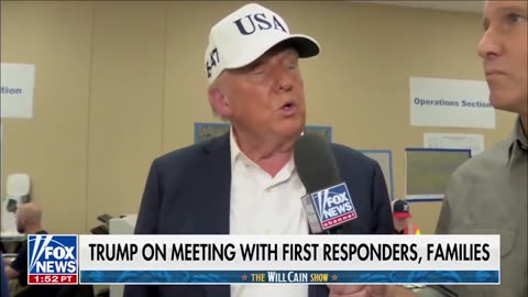 POTUS on meeting families of the TX flood victims: