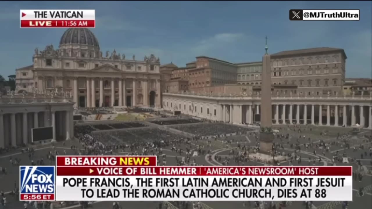 HOLEEEE SHIZZLES‼️ Fox News brought up the Popes RED SHOES and it’s Symbolism 👀