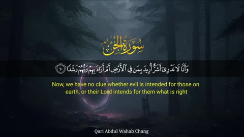 Tilawat Quran recitation surrah jinn