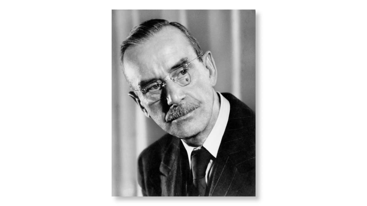 Thomas Mann liest aus seinem Roman Der Erwählte