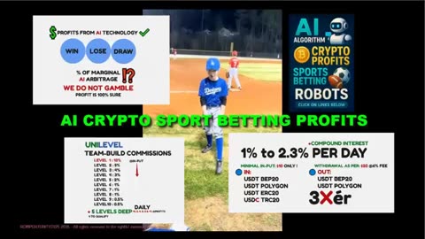 SUREBET (we must win) AI SPORT BETTING TECHNOLOGY & CRYPTO PROFITS - TOP TEAM ROB BUSER