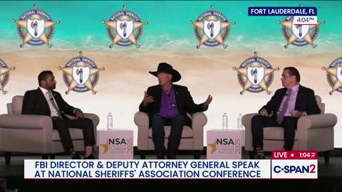 FBI Director Kash Patel Speaks at National Sheriffs' Association Annual Conference