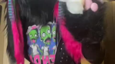 Trixxie got herself some new hair extentions :3 FURSUIT VIDEO BY @Cigsnvalentines on TikTok #fursuit